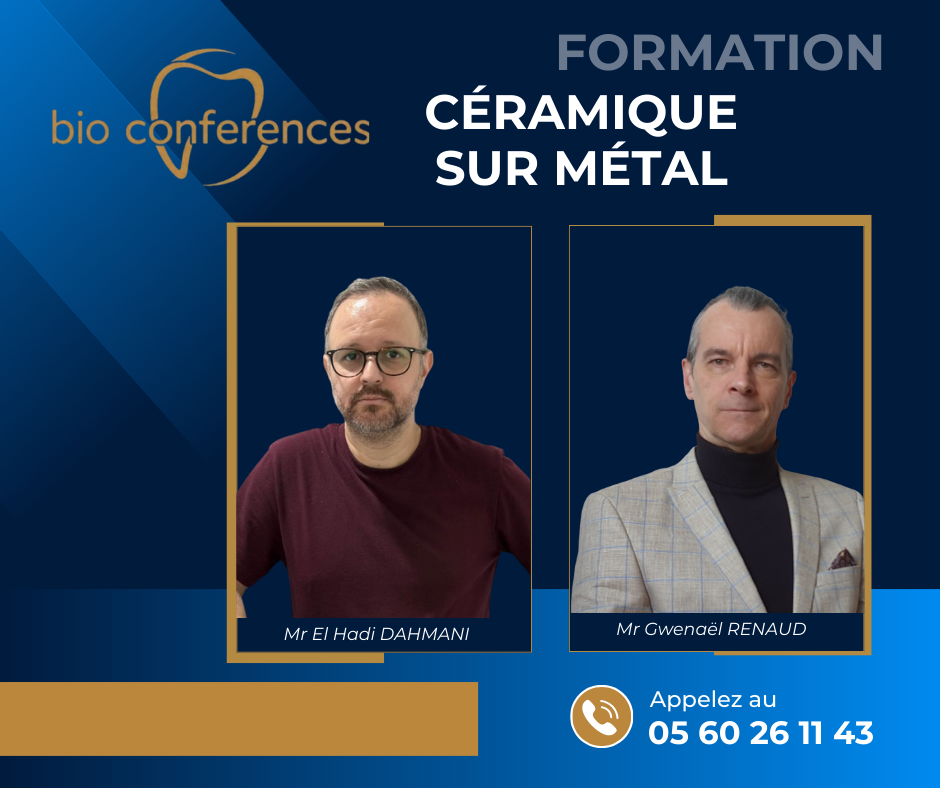 Céramique sur métal