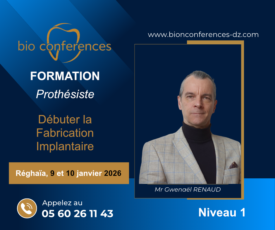 Débuter la fabrication implantaire